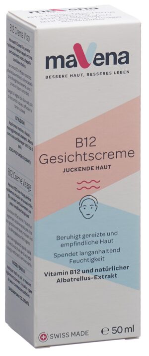 MAVENA B12 Gesichtscreme                Disp 50 ml