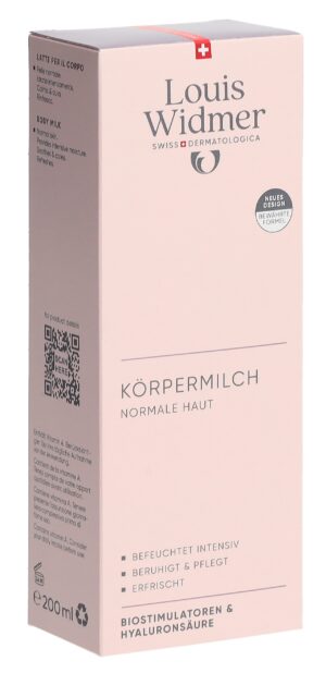 WIDMER Körpermilch parf                     200 ml
