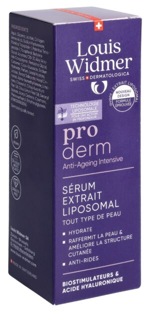 WIDMER Proderm Serum Extrait Liposom parf    30 ml