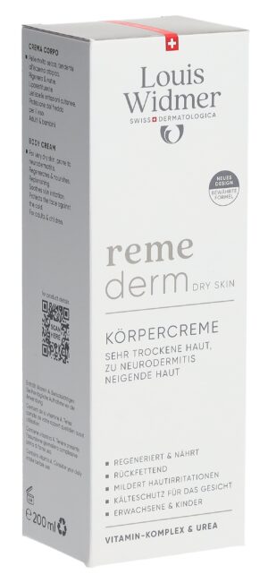 WIDMER Remederm Körpercreme parf 200 ml