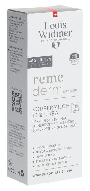 WIDMER Remederm Körpermi 10% Urea o Parf 200 ml