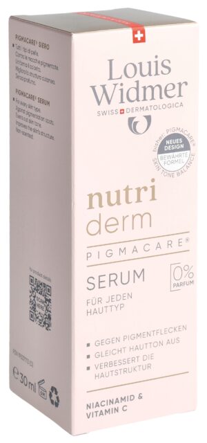 WIDMER Nutriderm Pigmacare Serum o Parf      30 ml