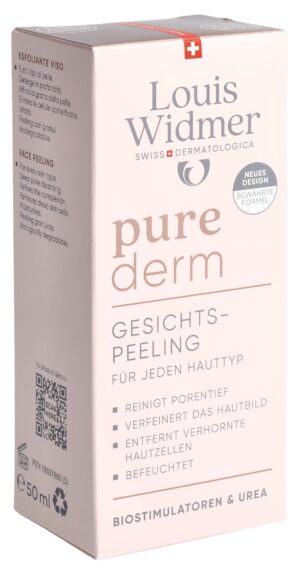WIDMER Purederm Gesichtspeeling parf         50 ml