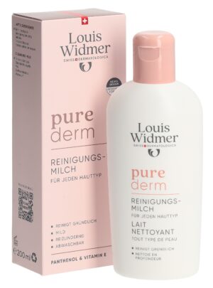 WIDMER Purederm Reinigungsmilch parf        200 ml