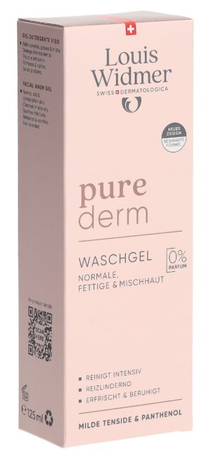 WIDMER Purederm Waschgel o Parf             125 ml