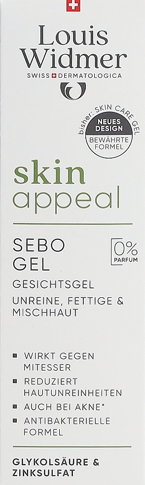 WIDMER Skin Appeal Sebo Gel                  30 ml