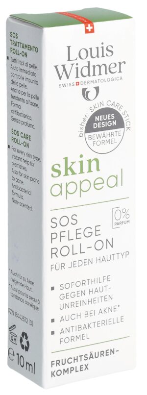 WIDMER Skin Appeal SOS Pflege Roll-onRoll-on 10 ml