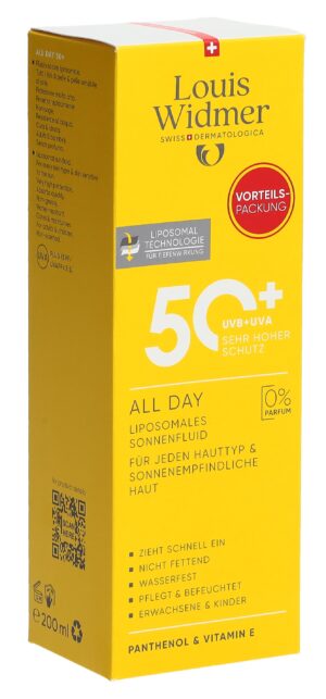 WIDMER All Day LSF50+ Val Pack o Parf       200 ml