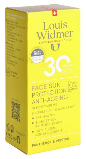 WIDMER Face Sun Prot Anti-Ag LSF30 o Parf    50 ml