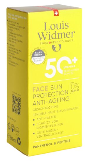 WIDMER Face Sun Prot Anti-Ag LSF50+ o Parf   50 ml