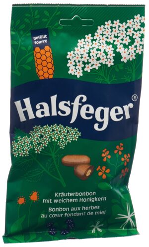 HALSFEGER Kräuterbonbon                   Btl 90 g