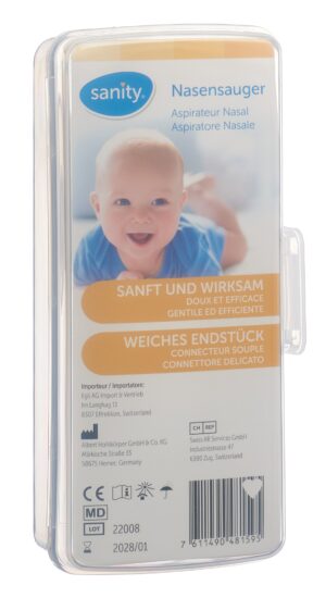 SANITY Nasensekret-Sauger für Babys