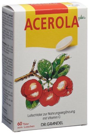 DR GRANDEL Acerola Plus Lutschtaler Vit C   60 Stk