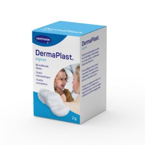 DERMAPLAST ALGINAT Blutstillende Watte    Glas 2 g
