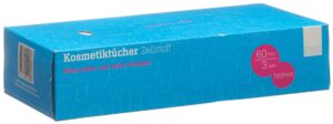 IVF Kosmetiktücher Zellstoff 3-lagig        60 Stk
