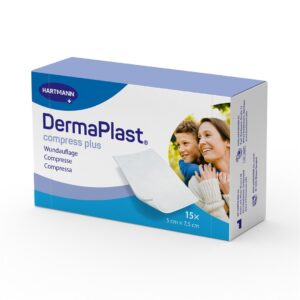 DERMAPLAST Compress Plus 5x7.5cm            15 Stk