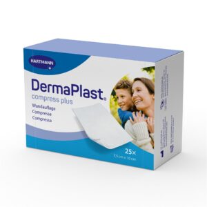 DERMAPLAST Compress Plus 7.5x10cm           25 Stk