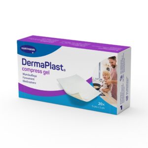 DERMAPLAST Compress Gel 5x5cm               20 Stk