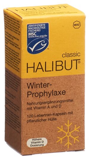 HALIBUT classic Kaps                    Ds 120 Stk