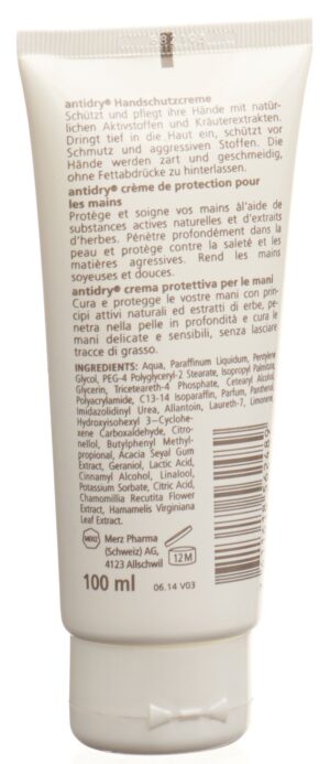 ANTIDRY Skin Care Handschutzcrème        Tb 100 ml