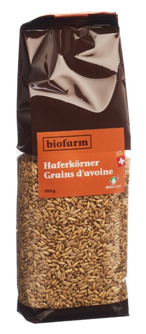 BIOFARM BIO Hafer Knospe                 Btl 500 g