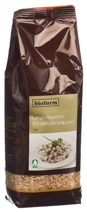 BIOFARM Reis Langkorn Knospe              Btl 1 kg