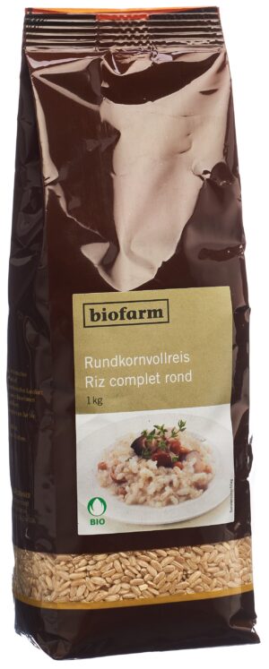 BIOFARM Reis Rundkorn Knospe              Btl 1 kg