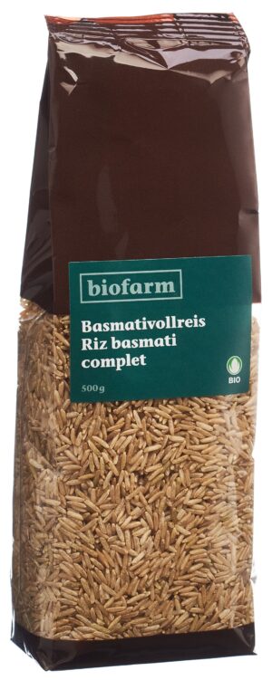 BIOFARM Basmatireis Knospe               Btl 500 g
