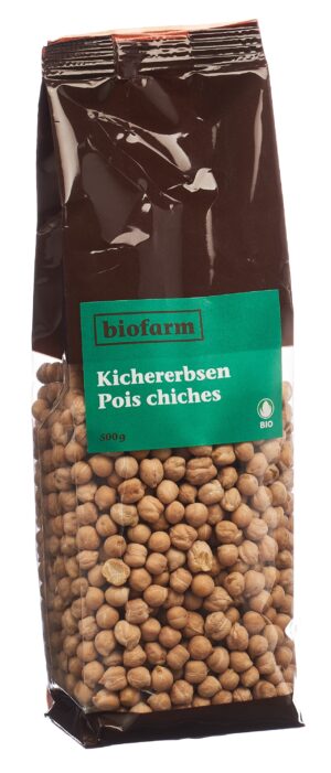 BIOFARM Kichererbsen Knospe              Btl 500 g