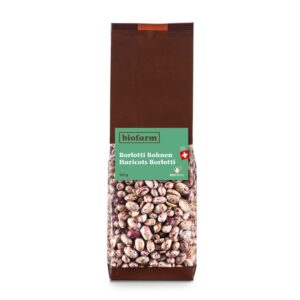 BIOFARM Borlotti Bohnen CH Knospe 500 g