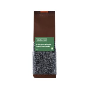 BIOFARM Schwarze Linsen Beluga Knospe    Btl 500 g