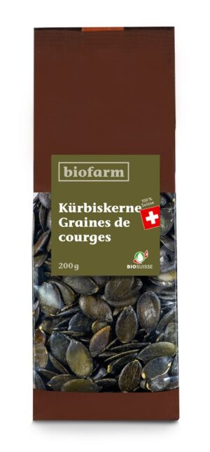 BIOFARM Kürbiskerne Knospe CH            Btl 200 g