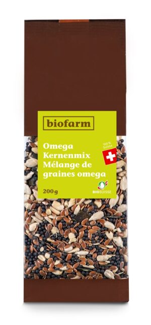 BIOFARM Omega Kernen-Mix Knospe CH       Btl 200 g