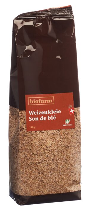 BIOFARM Weizenkleie Knospe               Btl 250 g