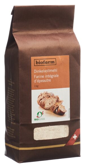 BIOFARM Dinkel Vollmehl Knospe                1 kg