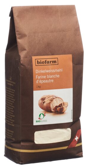 BIOFARM Dinkel Weissmehl Knospe           Btl 1 kg