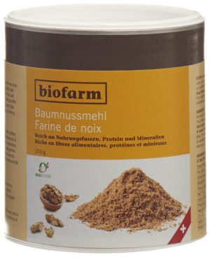 BIOFARM Baumnussmehl Knospe CH Ds 250 g