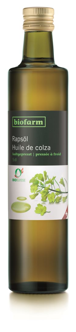 BIOFARM Rapsöl Knospe CH                   Fl 5 dl