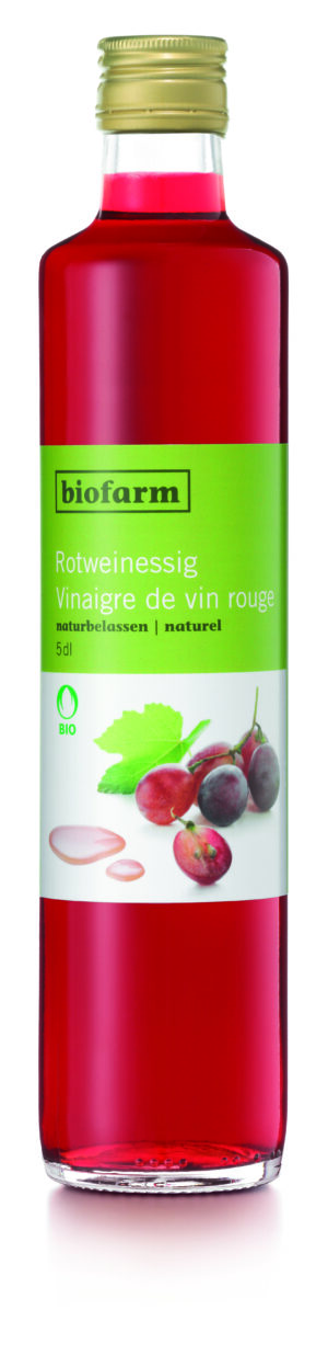 BIOFARM Rotweinessig Knospe Fl 500 ml