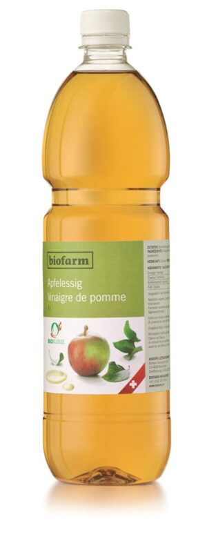 BIOFARM Apfelessig Knospe Pet              Fl 1 lt