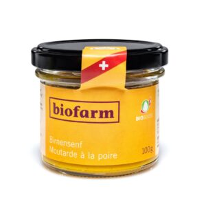 BIOFARM Birnensenf Knospe CH Glas 100 g