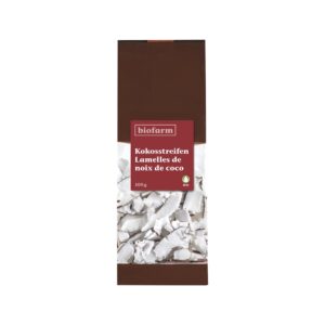 BIOFARM Kokosstreifen Knospe Btl 100 g