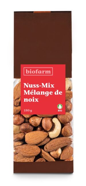 BIOFARM Nuss Mix Bio                     Btl 180 g