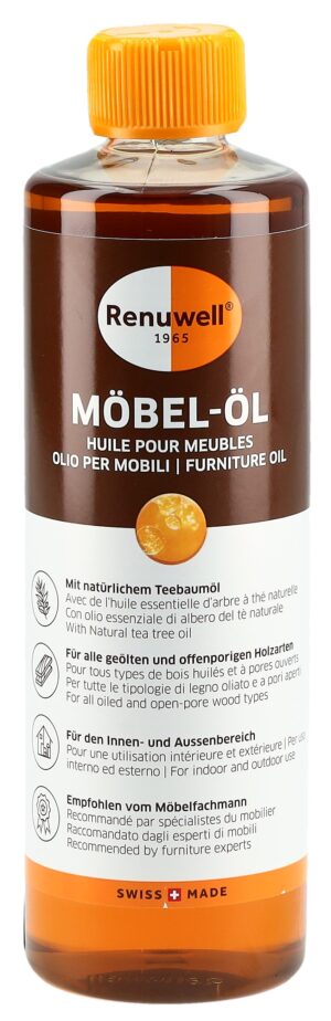 RENUWELL Möbel Öl farblos                Fl 500 ml