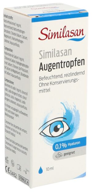 SIMILASAN Augentropfen 0.100 % Hyaluron   Fl 10 ml