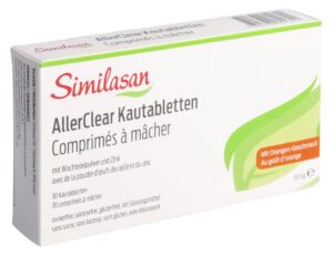 SIMILASAN AllerClear Kautabl Orange   Blist 30 Stk