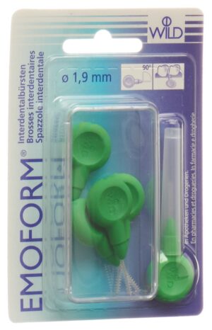 EMOFORM Interdentalbürsten 1.9mm hellgrün    5 Stk