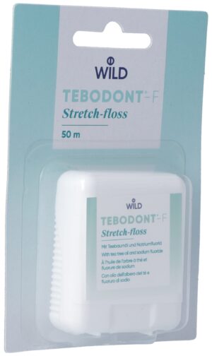 TEBODONT-F Stretch Zahnfaden 50m               Box
