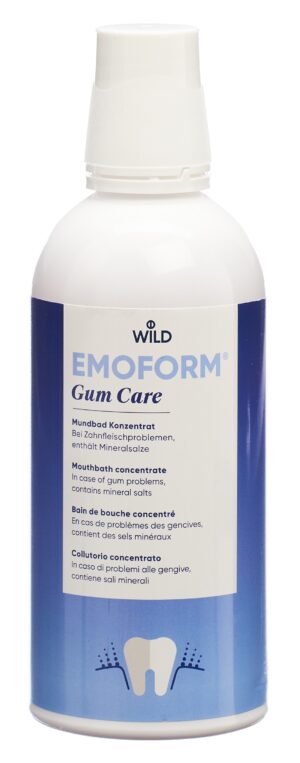EMOFORM gum care Mundspülung Konzentrat     500 ml