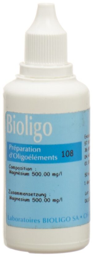 BIOLIGO magnésium (108) 50 ml